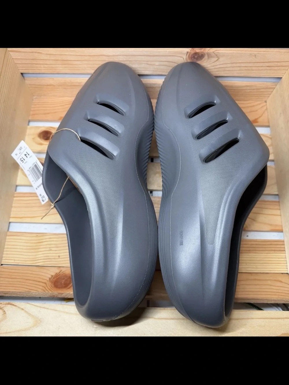 Adidas adiFOM IlInfinity Grey Mule Clogs Slides JI0402 Men’s Size 14 New w/Tags